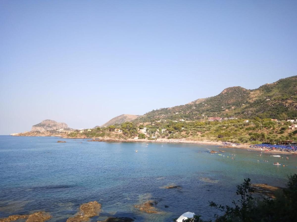 Stanza In Villa Con Giardino Vista Mare 체팔루 외부 사진